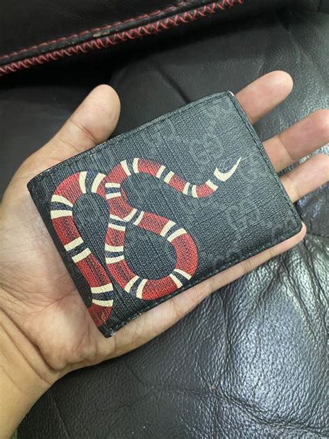 gucci belt serpenti|authentic gucci snake wallet.